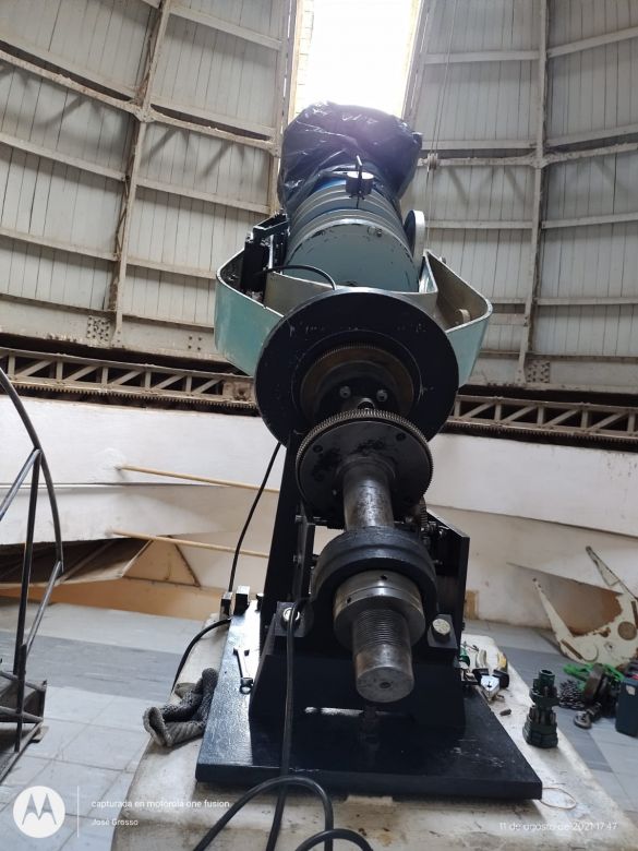  El telescopio del observatorio del Ex Colegio Nacional adoptó mayor tecnología digital