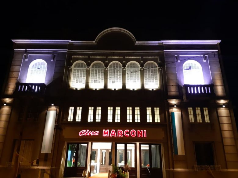 Inauguran en el Cine Teatro Marconi de Sampacho el “Espacio Marconero”
