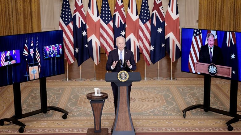 EEUU, Reino Unido y Australia anunciaron un histórico pacto para enfrentar a China