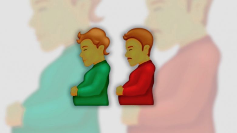 "Hombre embarazado" y "persona embarazada", dos nuevos emojis inclusivos