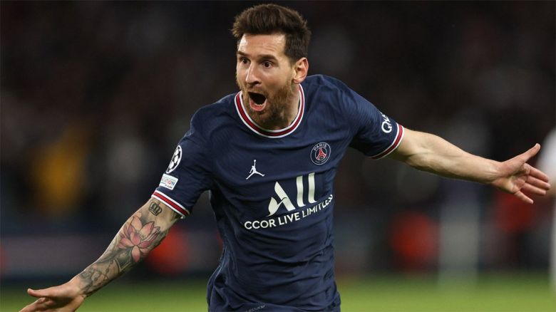 Messi y su primer gol en París