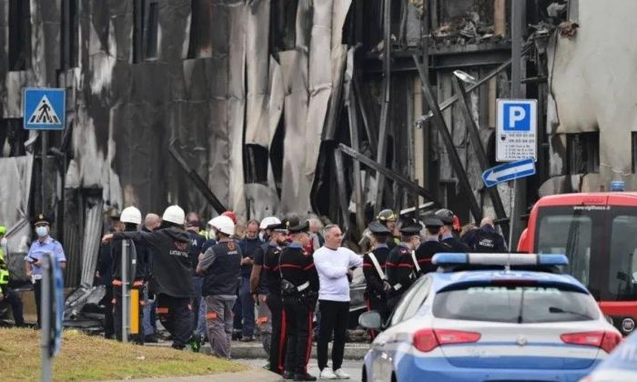 Italia: ocho personas fallecidas al caer una avioneta cerca de Milán