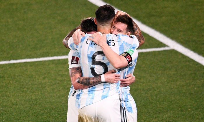 Argentina brilló ante Uruguay