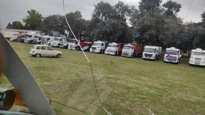 El encuentro de camioneros mostró la solidaridad riocuartense