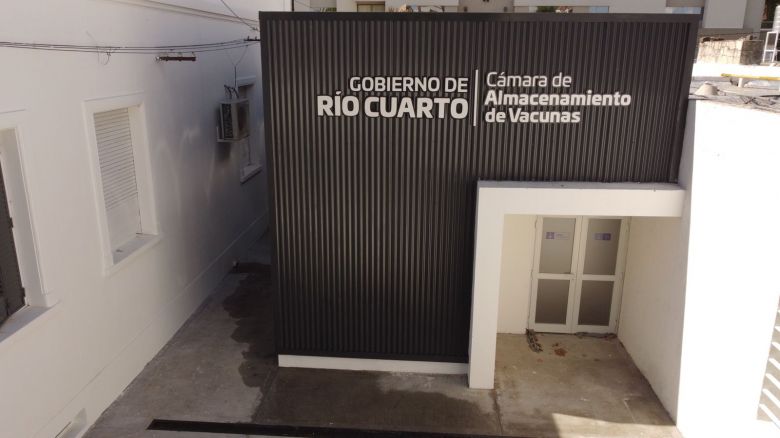 Río Cuarto tendrá autonomía con capacidad de refrigeración segura de 30 mil vacunas