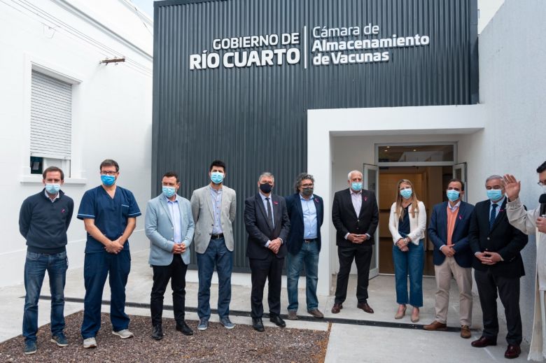 Río Cuarto tendrá autonomía con capacidad de refrigeración segura de 30 mil vacunas