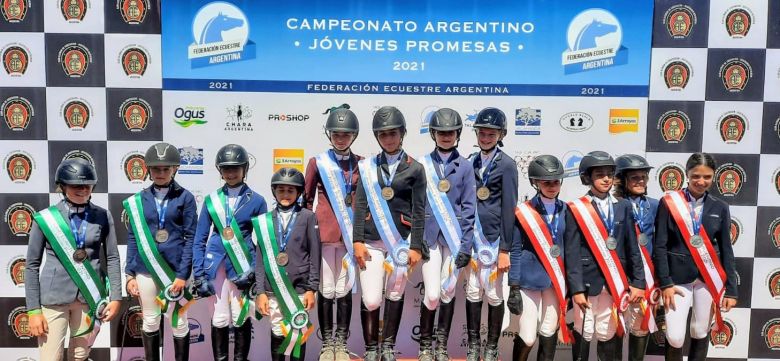 Equitación: medalla de oro para Lourdes Vasquetto