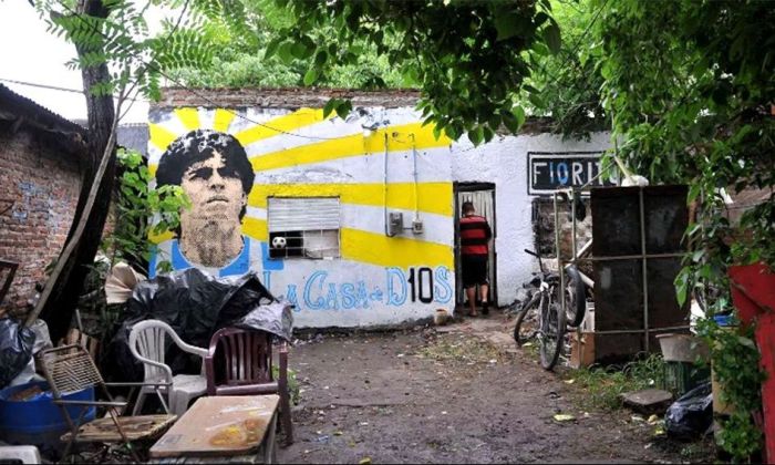 La casa natal de Maradona, en Villa Fiorito, fue declarada "lugar histórico nacional"