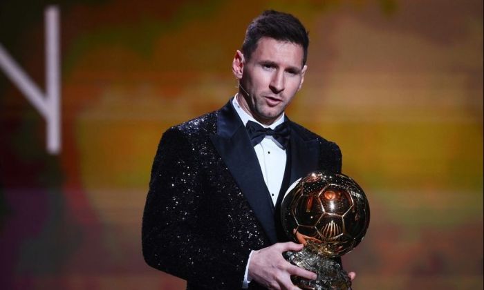 Messi, rey del fútbol por séptima vez