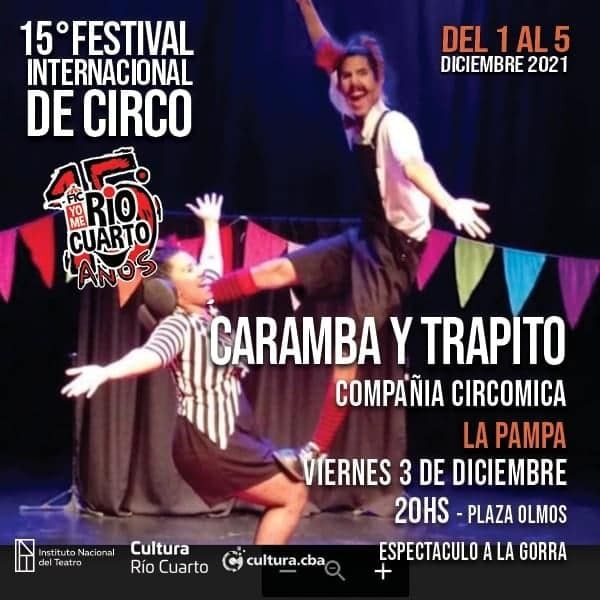 Se presentó la 15° Edición del Festival de Circo “Yo Me Río Cuarto”