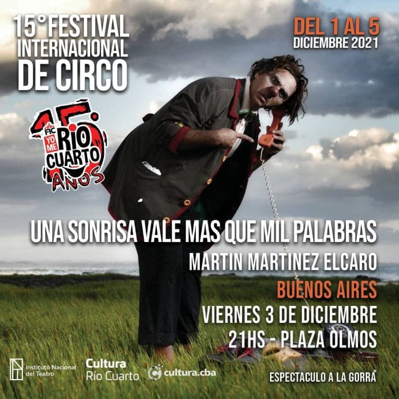 Se presentó la 15° Edición del Festival de Circo “Yo Me Río Cuarto”