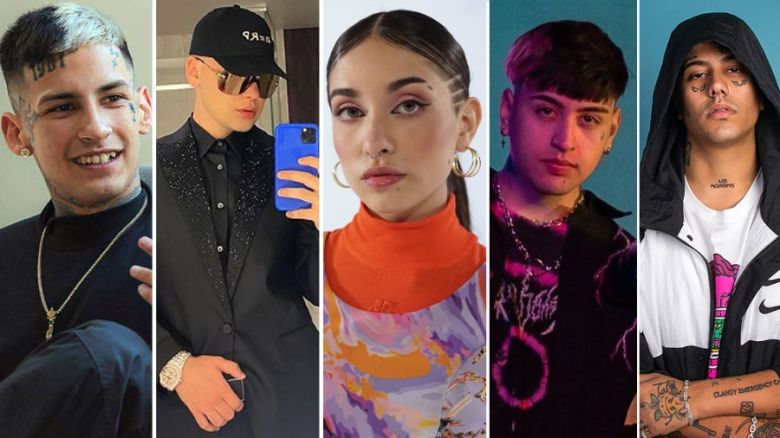 Quiénes son los 10 artistas locales que acaparan los diez primeros puestos de YouTube en Argentina