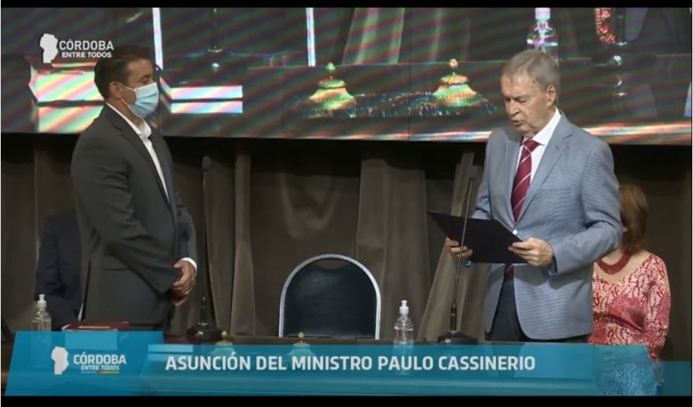 Paulo Cassinerio asumió como ministro de Vinculación Comunitaria, Protocolo y Comunicación