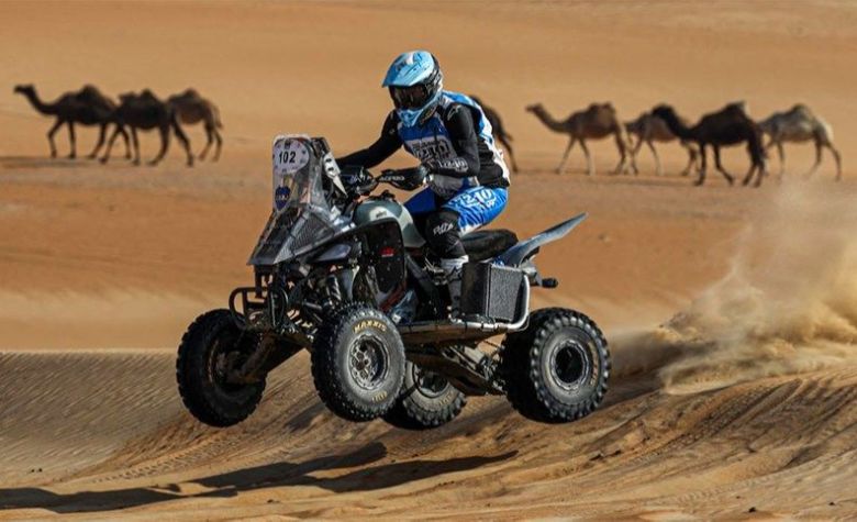El argentino Andújar ganó la segunda etapa en quads del Rally Dakar