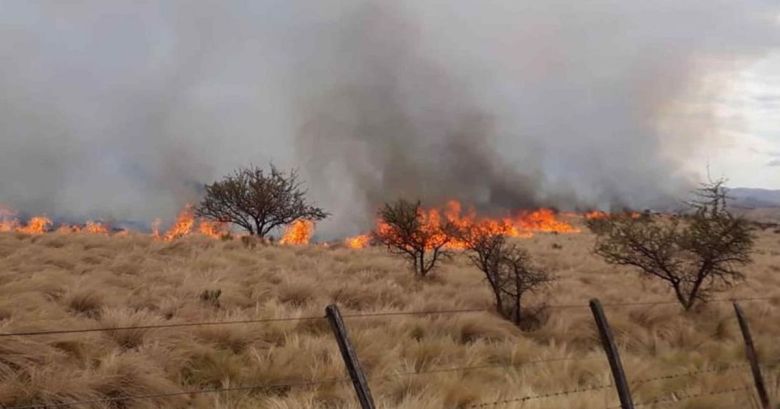 Incendios en la ruta 30: “Aparentemente alguien prendió fuego desde Achiras a Río Cuarto”