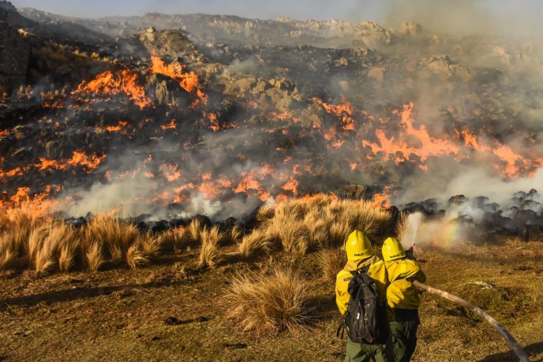 "Cada vez se alarga más la temporada incendios en la provincia y es por el cambio climático"