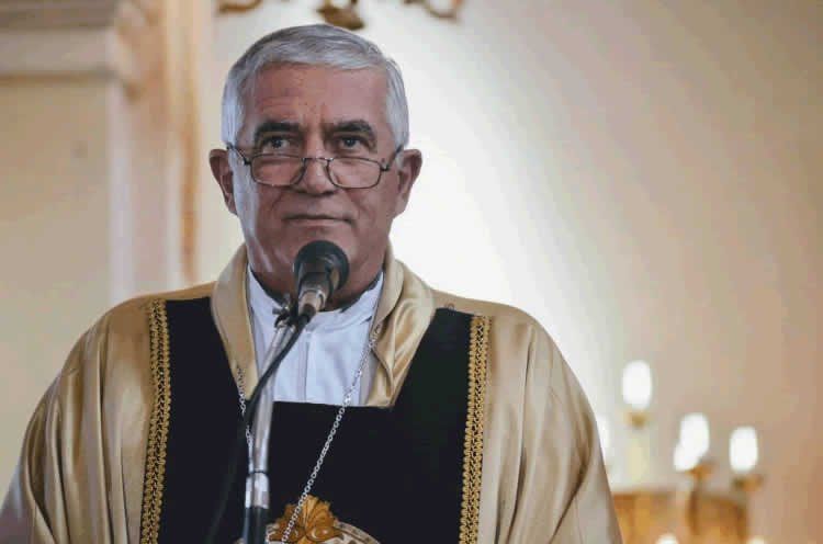 El obispo Uriona se desvaneció mientras celebraba la misma en el santuario de Sampacho