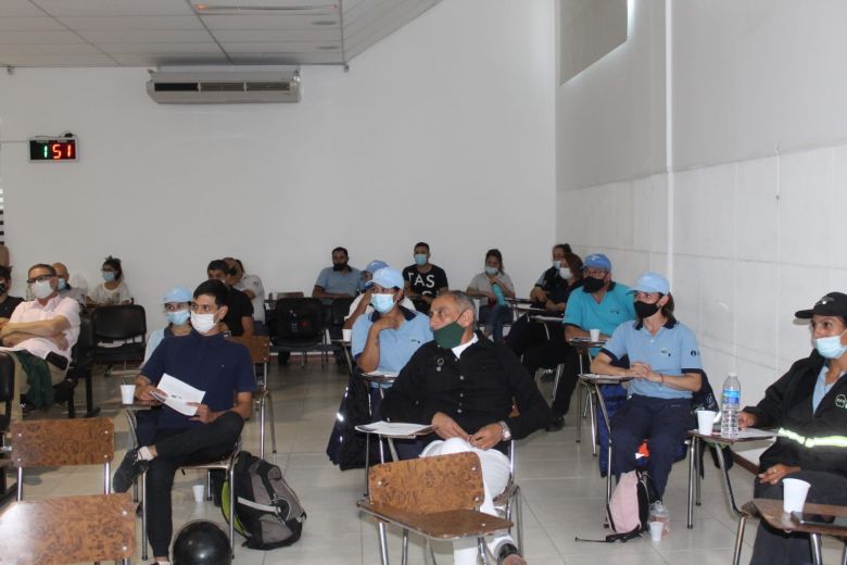 Se realizó un taller de formación para los agentes del Ente de Prevención Ciudadana