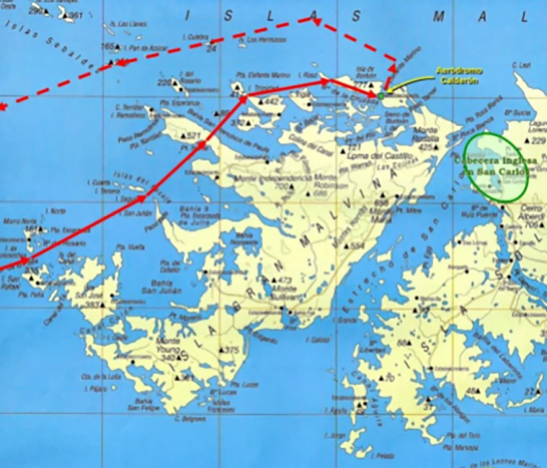 Guerra de Malvinas: el rescate en la Isla Borbón, la peligrosa misión más allá de los límites de los helicópteros