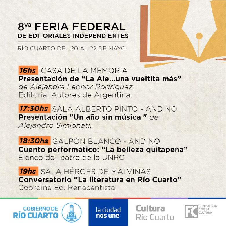 Vuelve la 8va  Feria de Editoriales Independientes