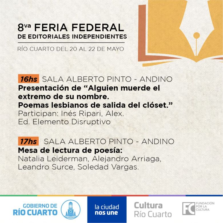 Feria de Editoriales Independientes: autores locales destacan la convocatoria