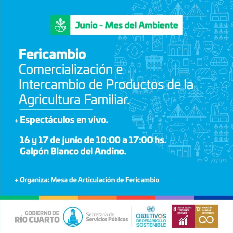 Mes del Ambiente: jueves y viernes se realiza Fericambio en el Andino