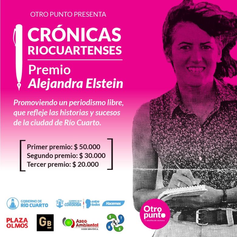 Dos años sin Ale: Cronicas riocuartenses, premio Alejandra Elstein