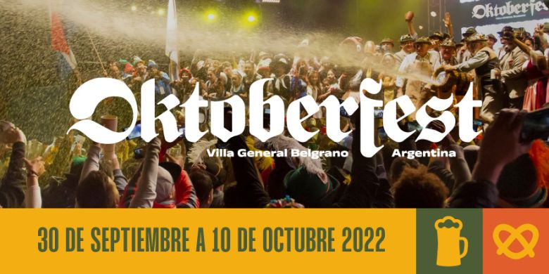 Fiesta Nacional de la Cerveza: se presentó la nueva edición de la Oktoberfest en Villa General Belgrano