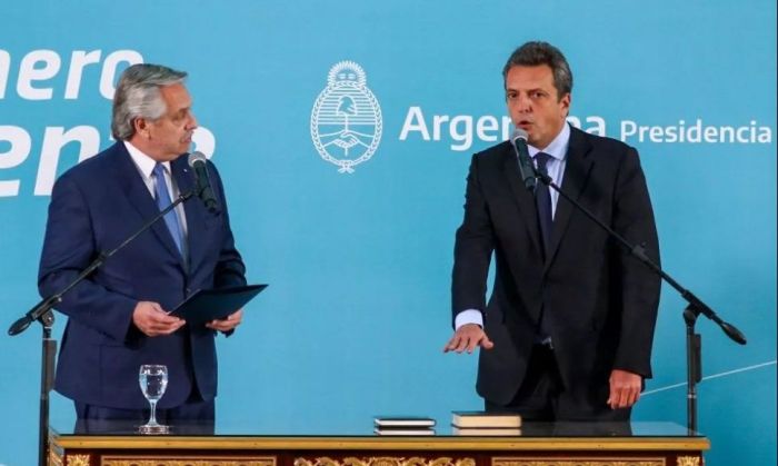 Sergio Massa juró como nuevo Ministro de Economía