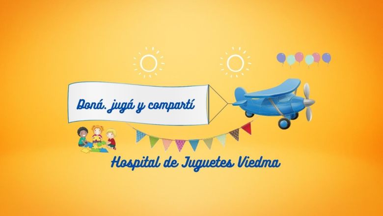 El Hospital de Juguetes de Viedma se prepara para regalar miles de sonrisas en el día del niño
