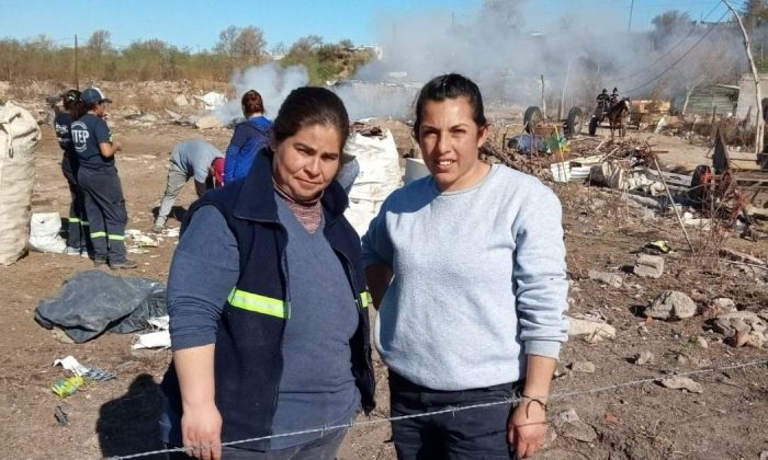 40 mujeres participan de una cooperativa de reciclado
