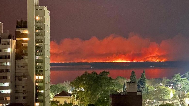 Continúan los incendios en Entre Ríos 