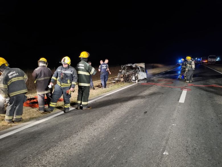 Dos personas fallecieron en un accidente ocurrido sobre ruta 158