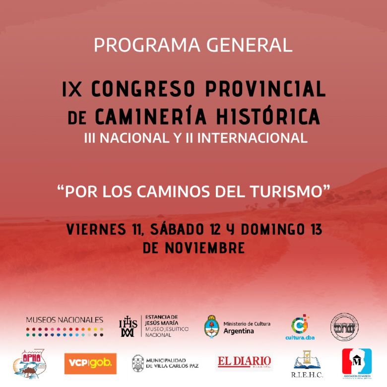 Se presenta en Río Cuarto el Congreso de Caminería Histórica