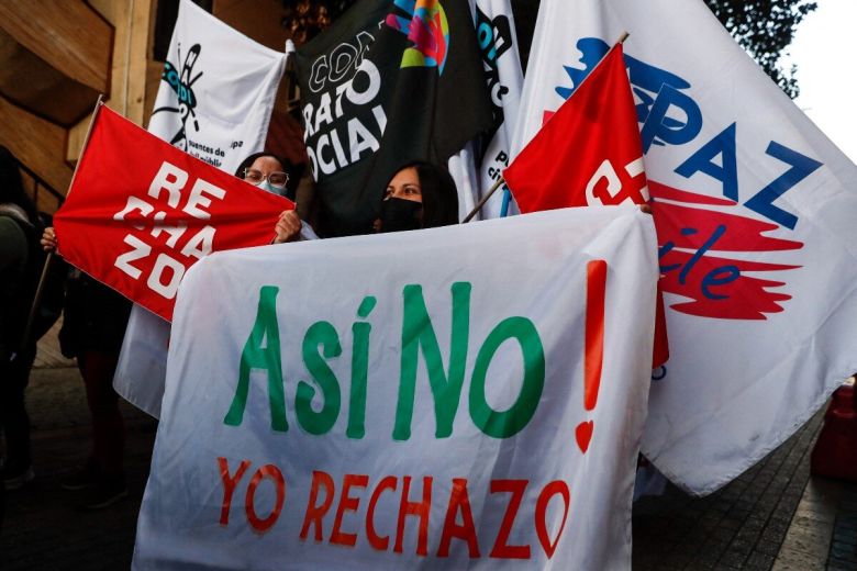 Chile le dijo "NO" a la reforma de su Constitución