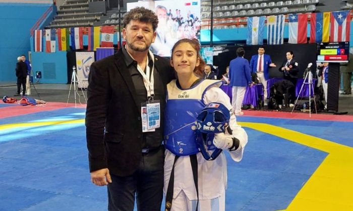Agostina Riu sumó medallas y puntos olímpicos en Mar del Plata