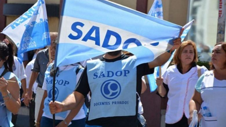 El Sadop rechazó el acuerdo salarial de los docentes por "insuficiente"