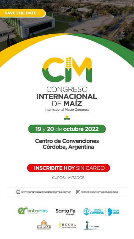 Llega a Córdoba el primer Congreso Internacional de Maíz con técnicos de calidad mundial