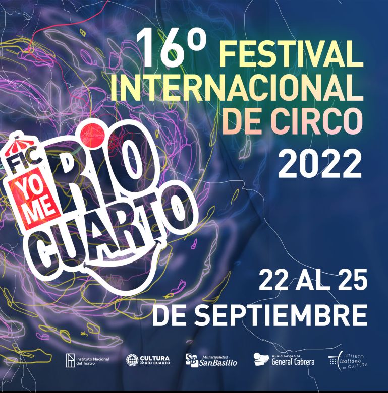 Yo Me Río Cuarto, el Festival Internacional de Circo con una nutrida programación