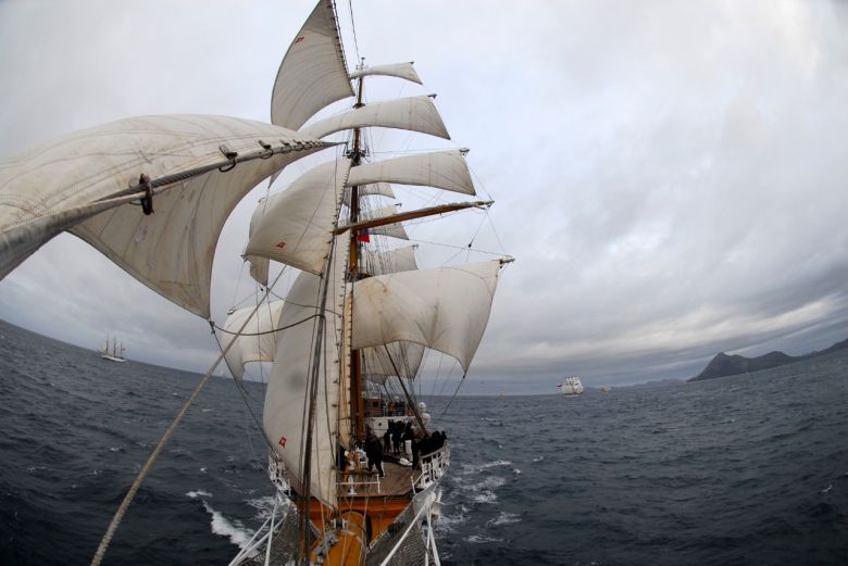 Con un riocuartense a bordo, La Fragata Libertad finaliza su 50° viaje de instrucción