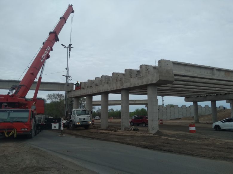 Avanza la construcción de la autovía Río Cuarto-Holmberg