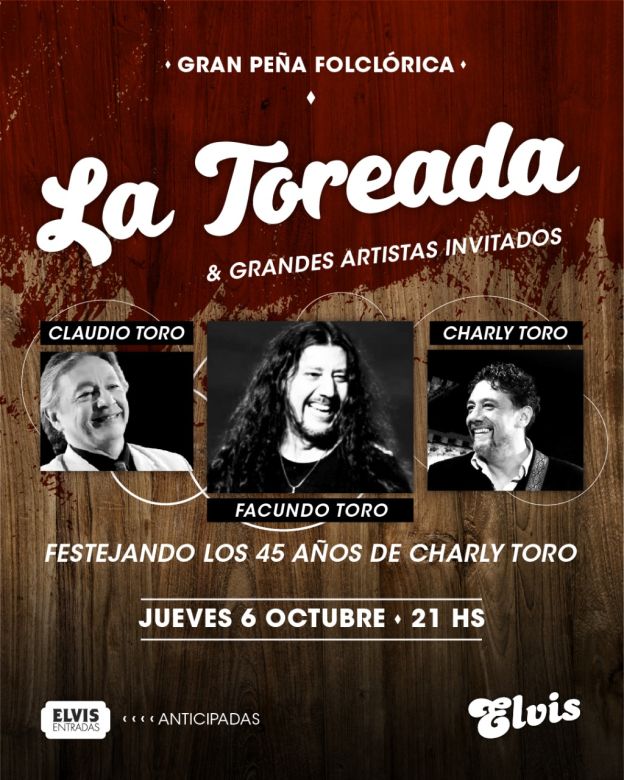 Charly Toro cumpleaños ¡Y lo festeja con La Toreada!
