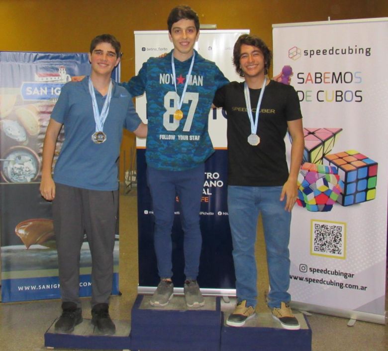 El campeón nacional de Speedcubing es de Río Cuarto