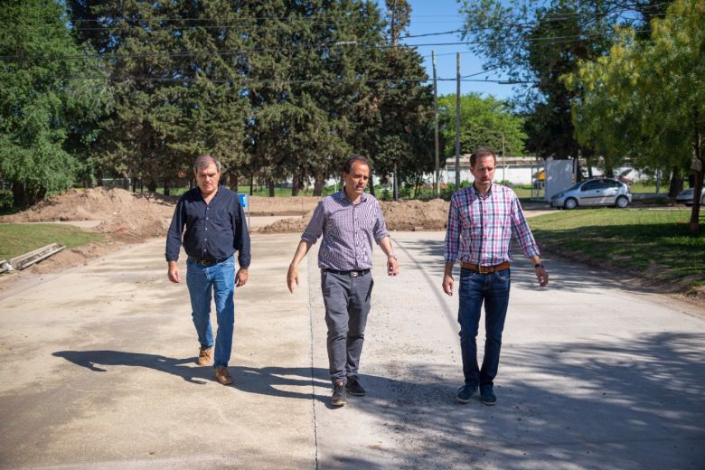 Plan Municipal de Pavimentación: avanzan las obras en Banda Norte