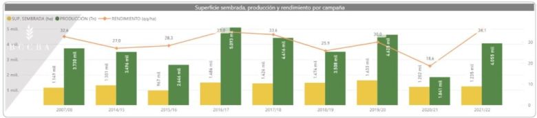 Córdoba perderá 496 millones de dólares y deberá importar trigo para satisfacer la demanda