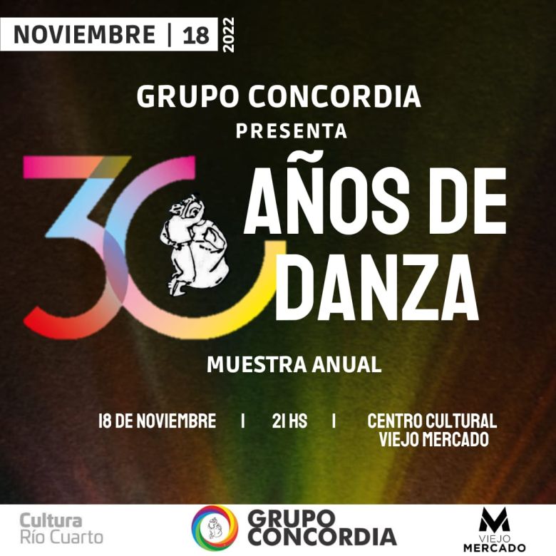 El Grupo Folclórico Concordia celebra sus 30 años con una presentación bien nuestra