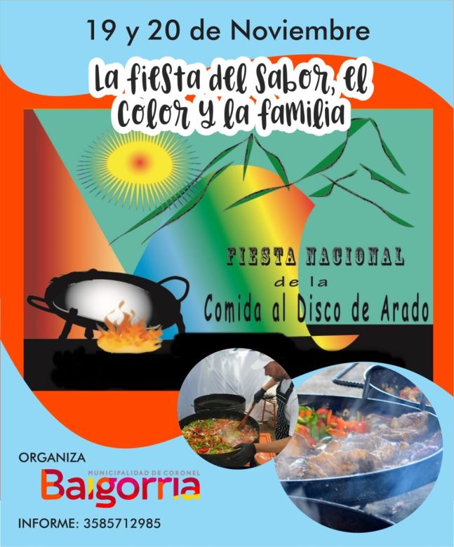 Fiesta del sabor, el color y la familia en Coronel Baigorria