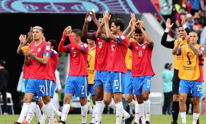 Costa Rica se recuperó y venció a Japón 