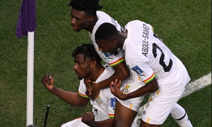 En otro vibrante juego, Ghana superó a Corea del Sur