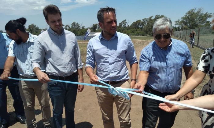 Se inauguró un Parque Solar en Las Higueras